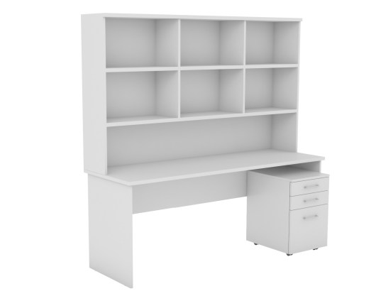 EkoSystem Desk 1800 WW with Pedestal